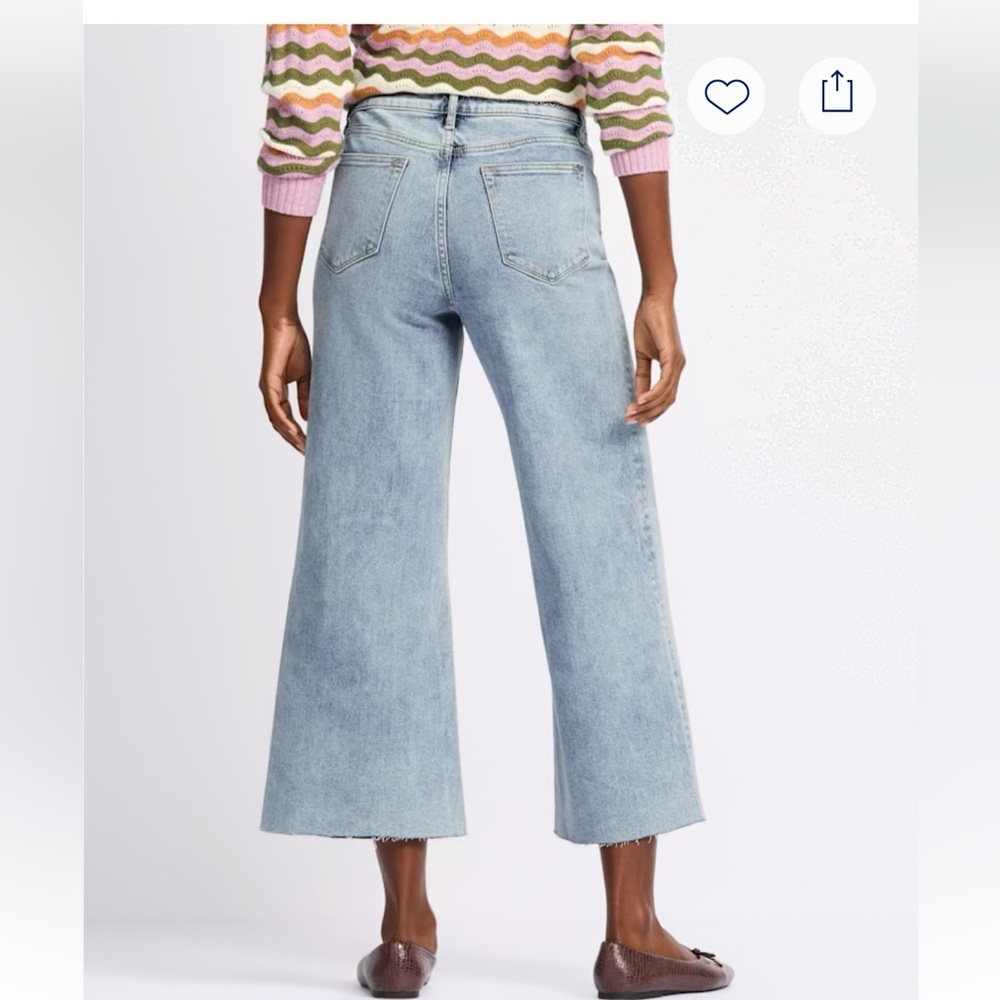 Vigoss Light Blue Wide Leg Jeans - Picture 3 of 5